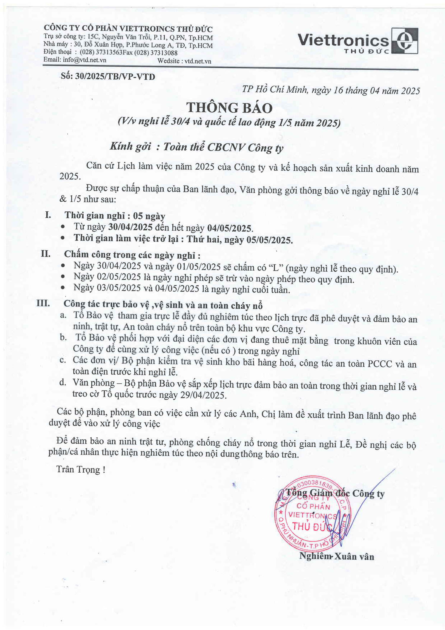TB NGHI LE30 4